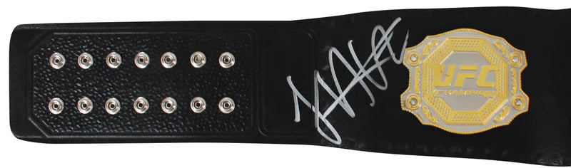 Khabib Nurmagomedov Signed UFC Championship Full Size Belt with Beckett COA